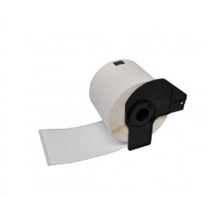 Rolo Etiquetas Compatível Brother DK11241 Pré-cortadas para Envios Grandes - 102x152 mm - 200 Unidades - Texto preto sobre fundo branco