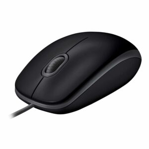 Rato Logitech B110 Silent USB 1000DPI 3 Botões Preto