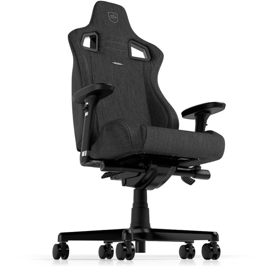 Cadeira noblechairs EPIC Compact TX Cinza e carbono - Image 6
