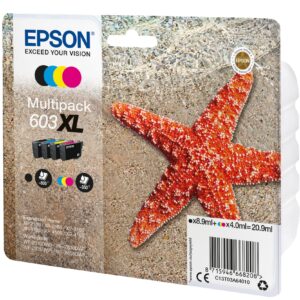 Alternative view of Tinteiro Original Epson Multipack nº603 XL 4 Cores