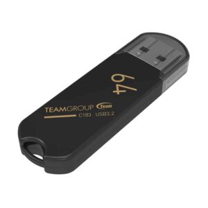Alternative view of Pen Drive Team Group C183 64Gb Usb 3.1 Preto