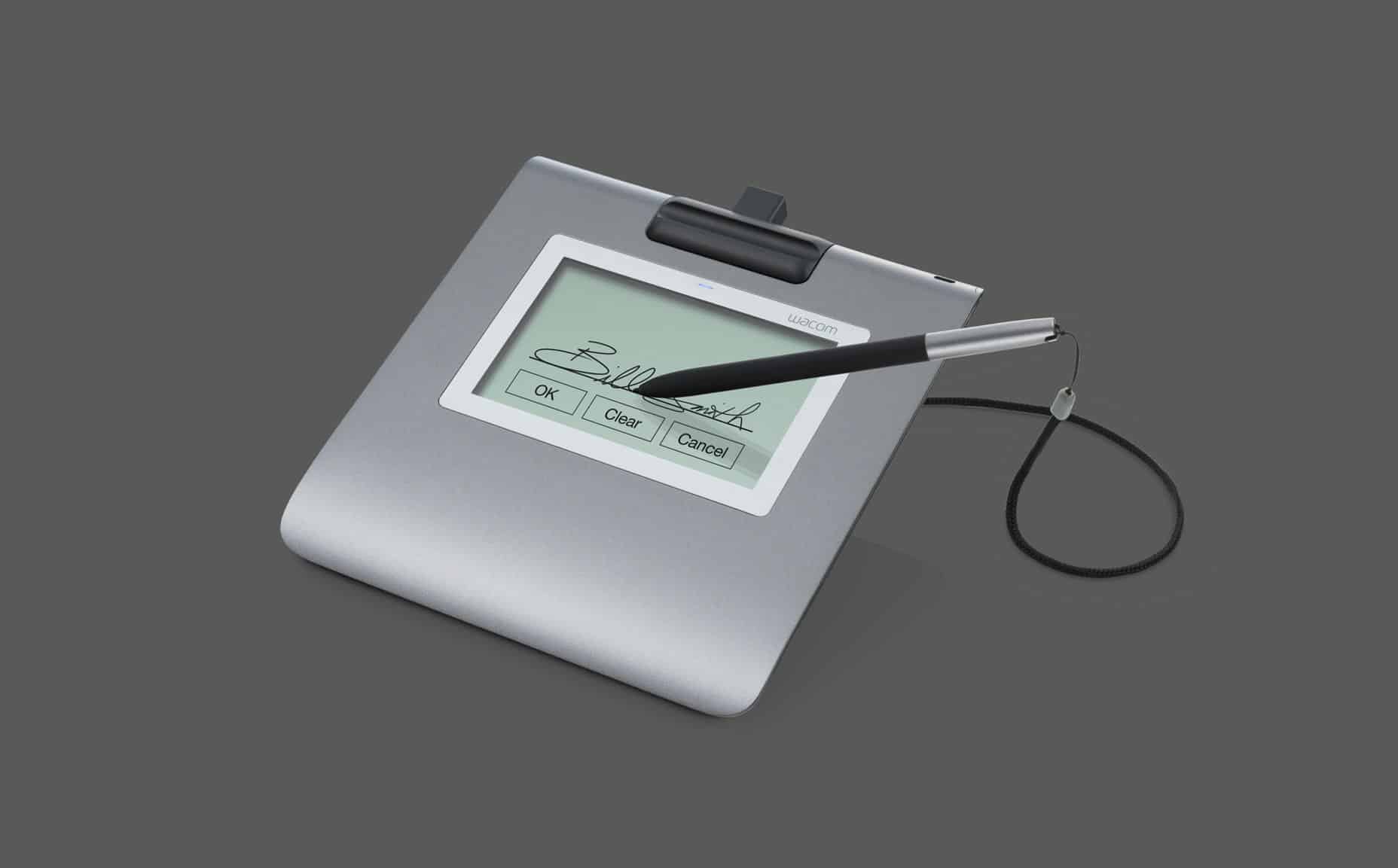 Terminal de Assinaturas Wacom STU-430 com monitor LCD 9.6 x 6 cm eletromagnético com cabo USB - Image 4