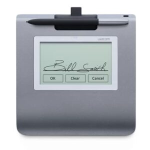 Terminal de Assinaturas Wacom STU-430  com monitor LCD  9.6 x 6 cm  eletromagnético  com cabo  USB