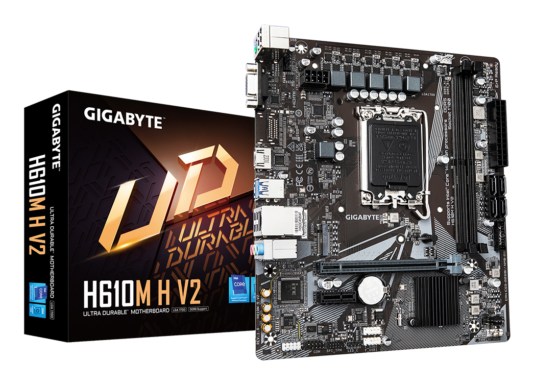 Motherboard Gigabyte H610M H V2 LGA 1700 micro ATX