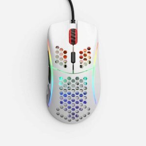 Alternative view of Rato Gaming Glorious Model D Branco