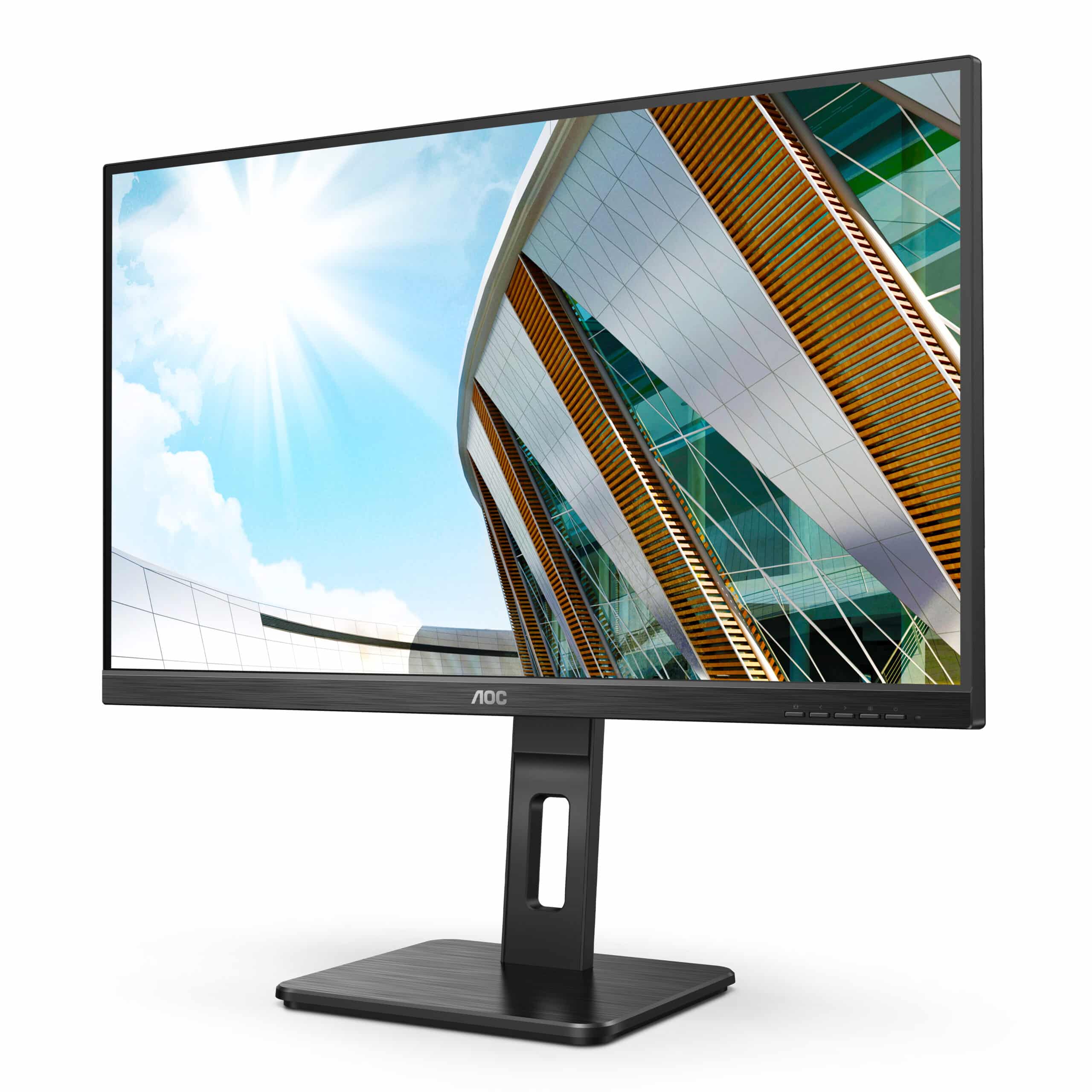 Monitor Profissional AOC 27P2Q 27" Full HD Multimedia Preto - Image 5