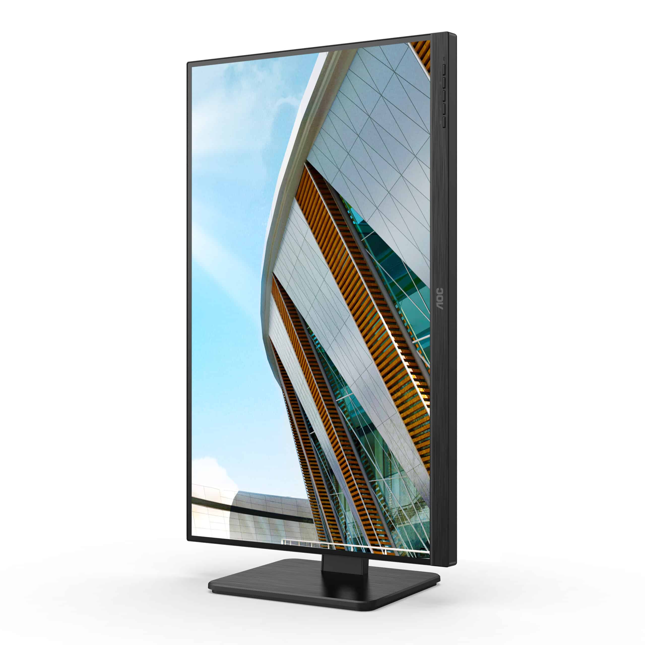Monitor Profissional AOC 27P2Q 27" Full HD Multimedia Preto - Image 2