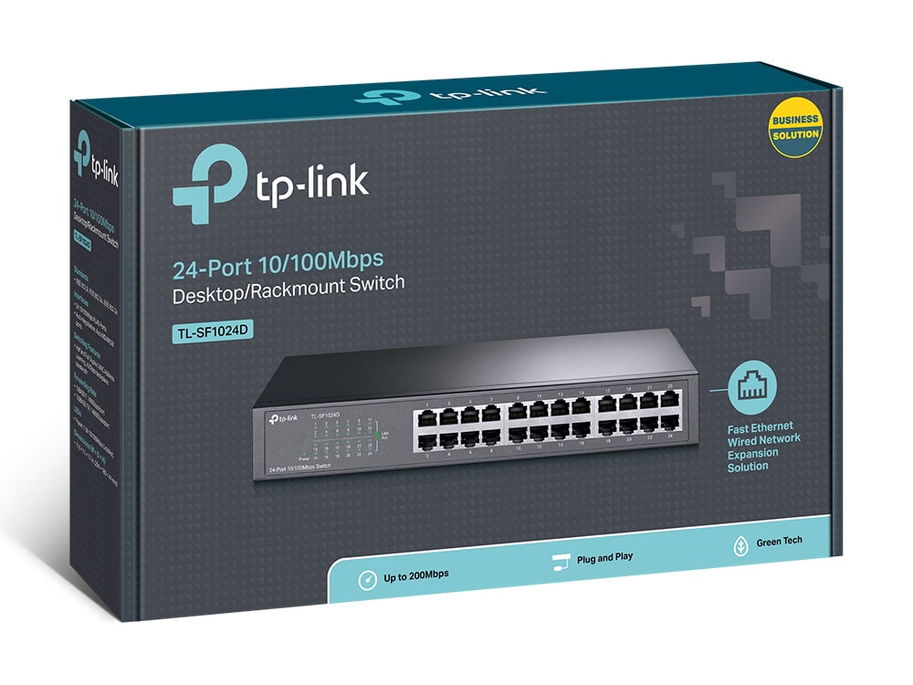 Switch TP-Link 24 portas 10/100 - TL-SF1024D - Image 4