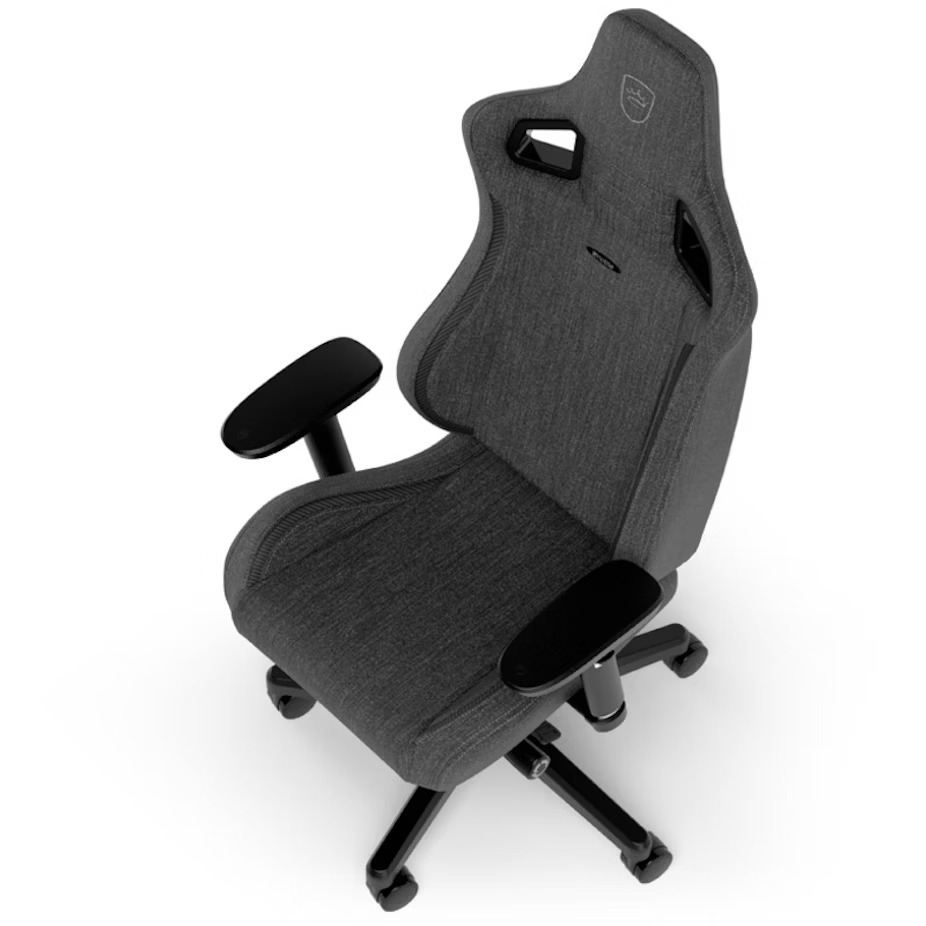Cadeira noblechairs EPIC Compact TX Cinza e carbono - Image 5