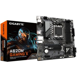 Motherboard Gigabyte   A620M GAMING X AM5 MATX 4XDdr5 VGA+HDMI  GBLAN  4SATA3+1XM.2  6USB3.2