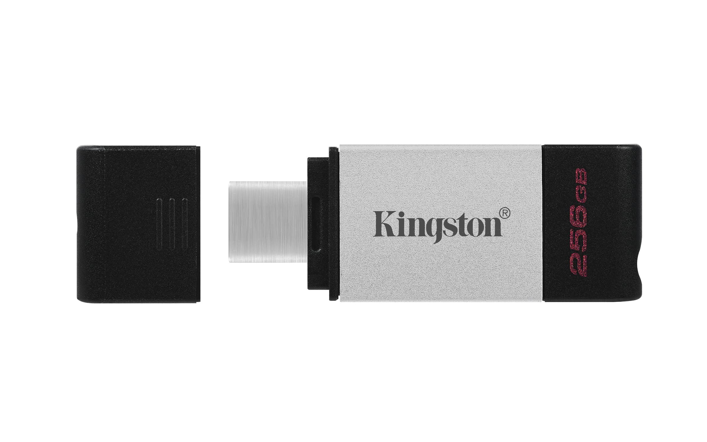 Pen Drive Kingston 256Gb DataTraveler DT80 Usb C 3.2 Cinza - Image 4