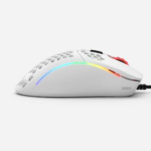 Alternative view of Rato Gaming Glorious Model D- Branco