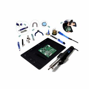 Alternative view of Kit Ferramentas Ferro Soldar + Ar quente Pro