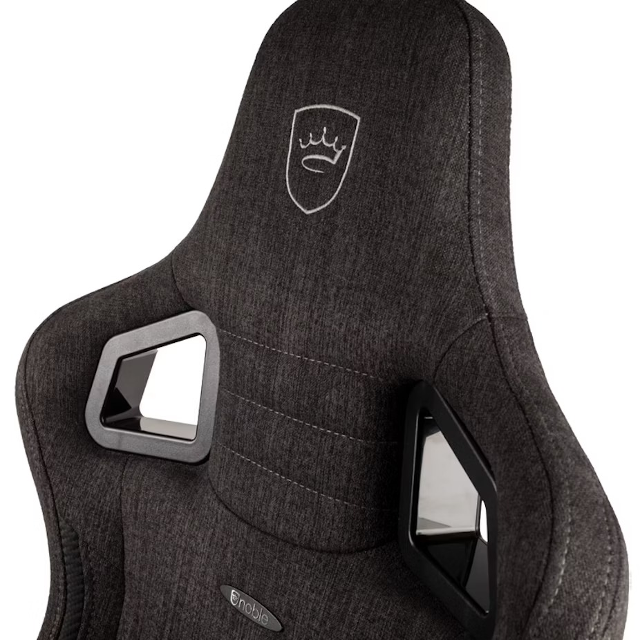 Cadeira noblechairs EPIC Compact TX Cinza e carbono - Image 4