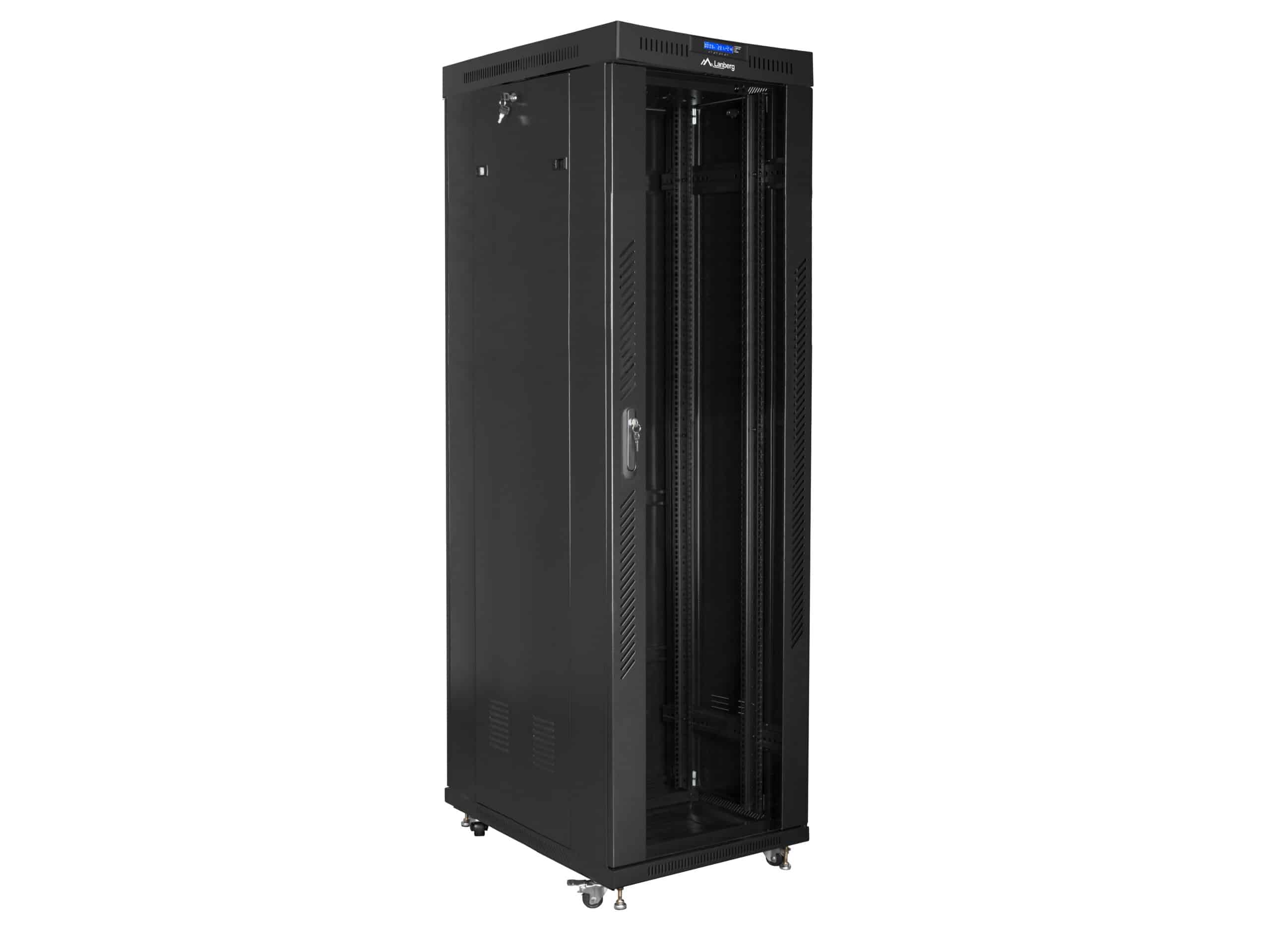 Armário Lanberg Rack 19" 42U 600X1000 - Image 3
