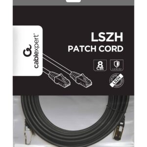 Alternative view of Cabo Rede Gembird Cat 6A LSZH 2 Metros Preto