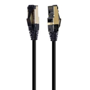 Cabo Rede Gembird Cat 8 LSZH 3 Metros Preto