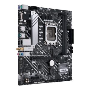 Alternative view of Motherboard Asus Prime H610M-A Wifi Socket 1700 DDR4