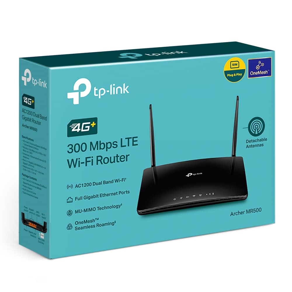 Router TP-Link Archer MR500 4G LTE Cat6 AC1200 - Image 5