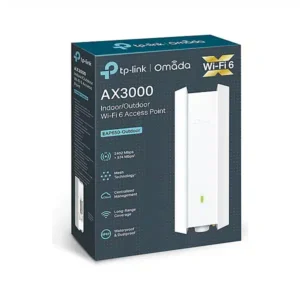 Acess Point TP-Link AX3000 Indoor e Outdoor Dual-Band Wi-Fi 6 / 1 x Rj45 Gigabit  574Mbps a 2.4 GHz + 2402 Mbps a 5 GHz