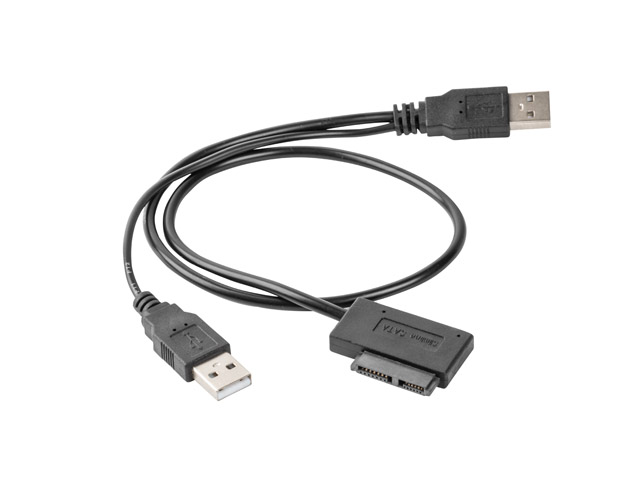 Adaptador Gembird A-USATA-01 Usb 2.0 para Slim SATA DVD