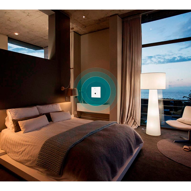 Acess Point de Parede Tp-Link EAP115-Wall Omada 300Mbits POE - Image 3