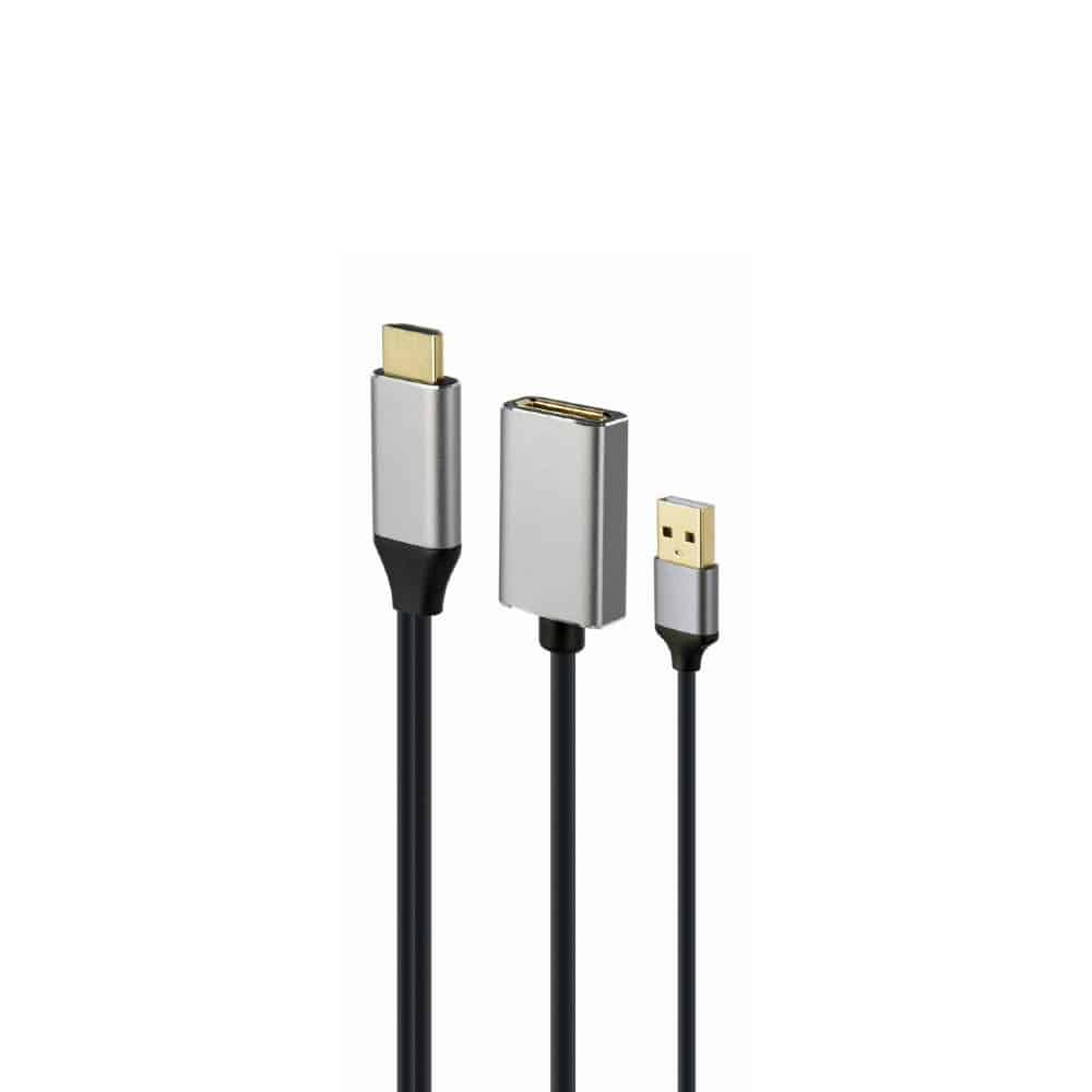 Adaptador Gembird Activo 4K Hdmi Macho para DisplayPort Fêmea Preto - Image 2