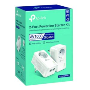 Alternative view of Adaptador Powerline TP-Link TL-PA7027P KIT 1000Mbps Alcance 300m Pack de 2