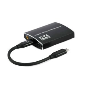 Adaptador Type-C para 2x Hdmi 4K 60Hz 15Cm