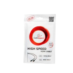 Alternative view of CABO HDMI PREMIUM MICRO-MALE ->MALE - 1,8MT