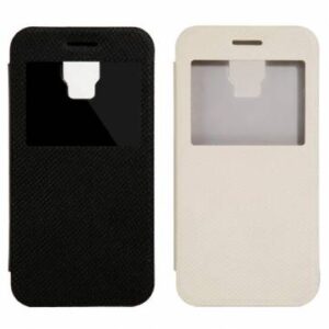CAPA  PARA DOOGEE DG310 -  FLIP CASE COLAR LEATHER - BK