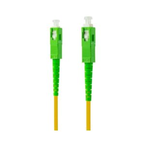 Alternative view of Cabo Fibra Ótica Nanocable SC/APC-SC/APC Monomodo LSZH 2 Metros Amarelo