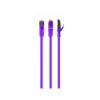Cabo de Rede Cat.6  Shielded 0.25Mt Violeta