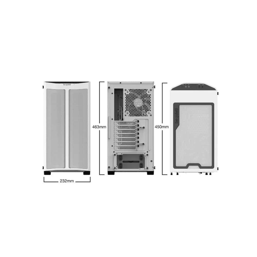 Caixa Be Quiet! ATX Pure Base 500DX Branco - Image 4