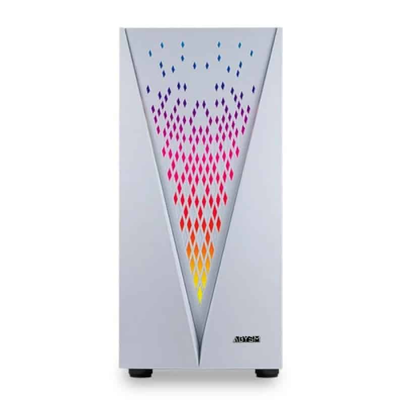 Caixa Gaming ABYSM Danube Kolpa Argb Com Vidro Temperado - Branco - Image 2