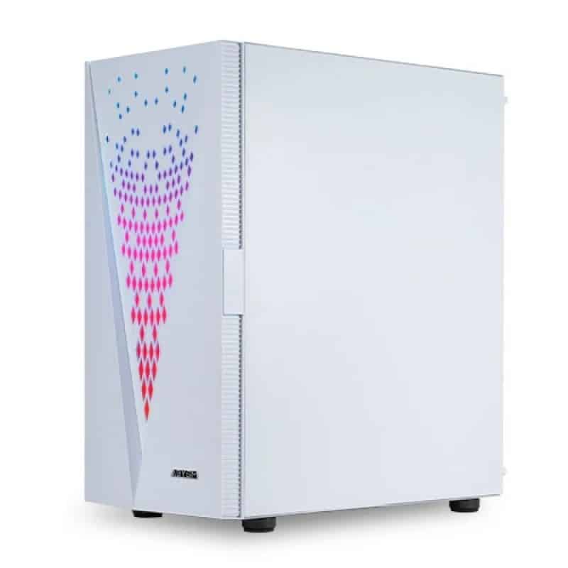 Caixa Gaming ABYSM Danube Kolpa Argb Com Vidro Temperado - Branco - Image 3