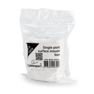 Caixa Tomada Rede RJ45 1 Portas CAT6 FTP Parede