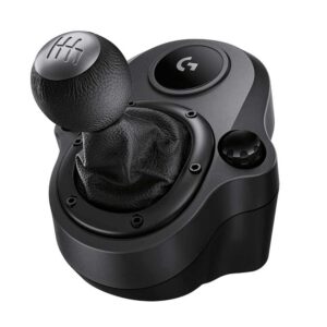 Caixa de Velocidade Logitech Driving Force Shifter para Volantes G293   G920 e G29  6 Velocidades
