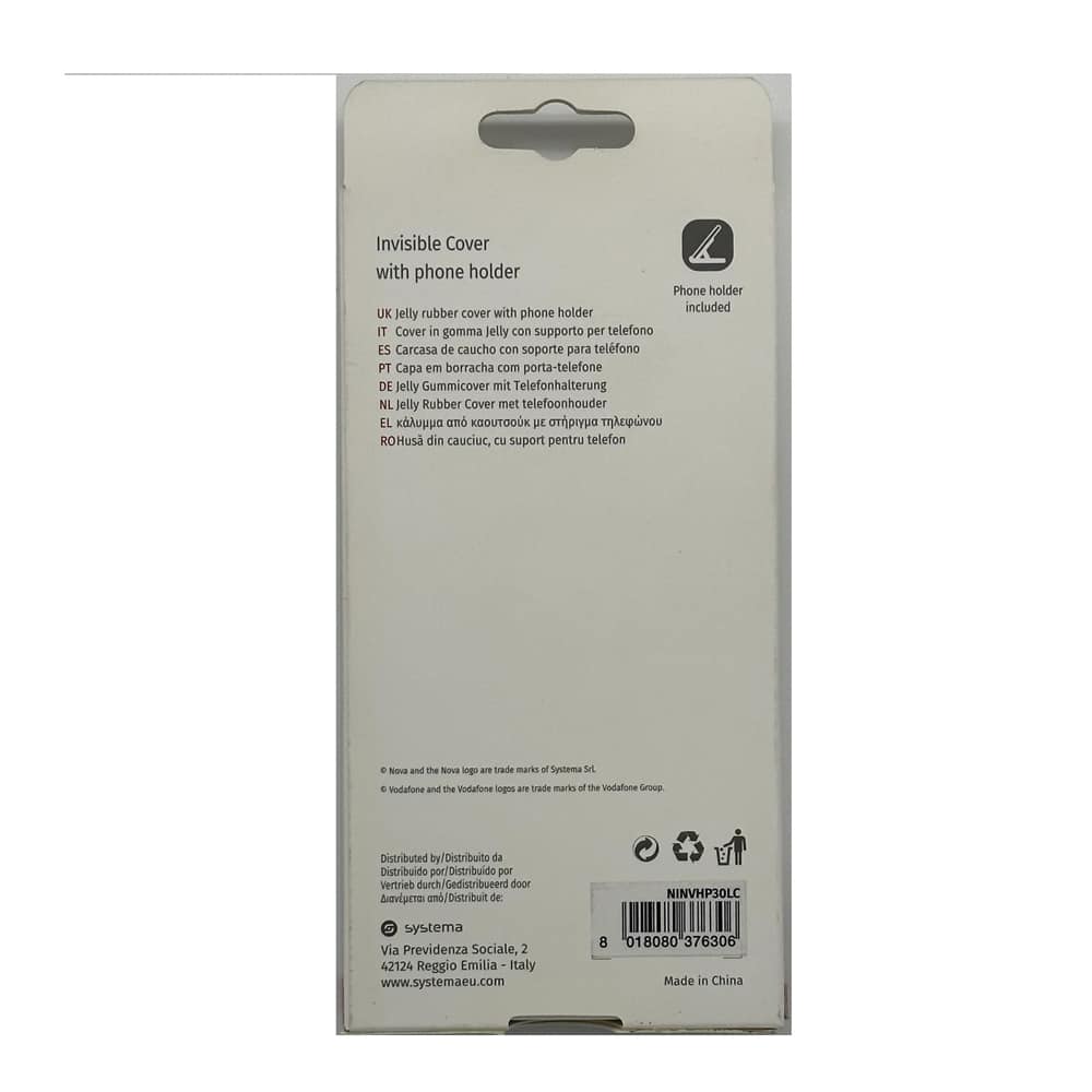 Capa NOVA para Huawei P30 Lite Transparente Oferta Suporte - Image 2