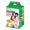 Carga Fujifilm Instax Mini Glossy (2x10 Folhas) Tamanho da Imagem: 46x62mm