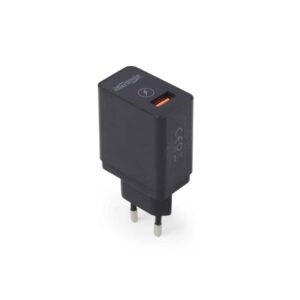 Alternative view of Carregador Gembird USB QC3.0 Quick Charge Preto