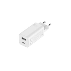 Carregador de Parede Xiaomi Mi 65W Fast Charger with GaN Tech 1xType-C/ 1xUSB A  65W