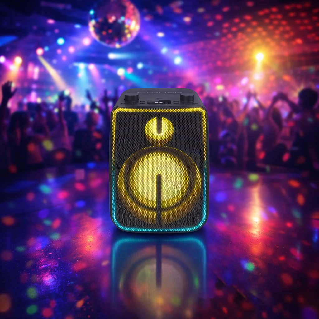 Coluna PartyBox MUSE M-1802 Bluetooth Com Bateria - Image 3