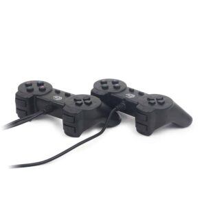 Alternative view of Conjunto 2x Gamepad USB para PC MultiPlayer Preto