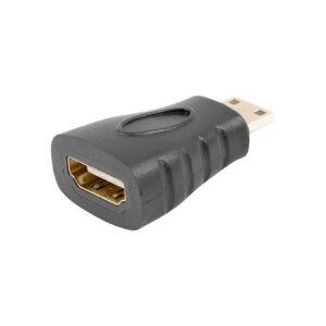 Adaptador Mini HDMI para HDMI Lanberg AD-0037-BK