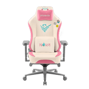 Cadeira Gaming Phoenix Nova Couro Cream Edition Tamanho R