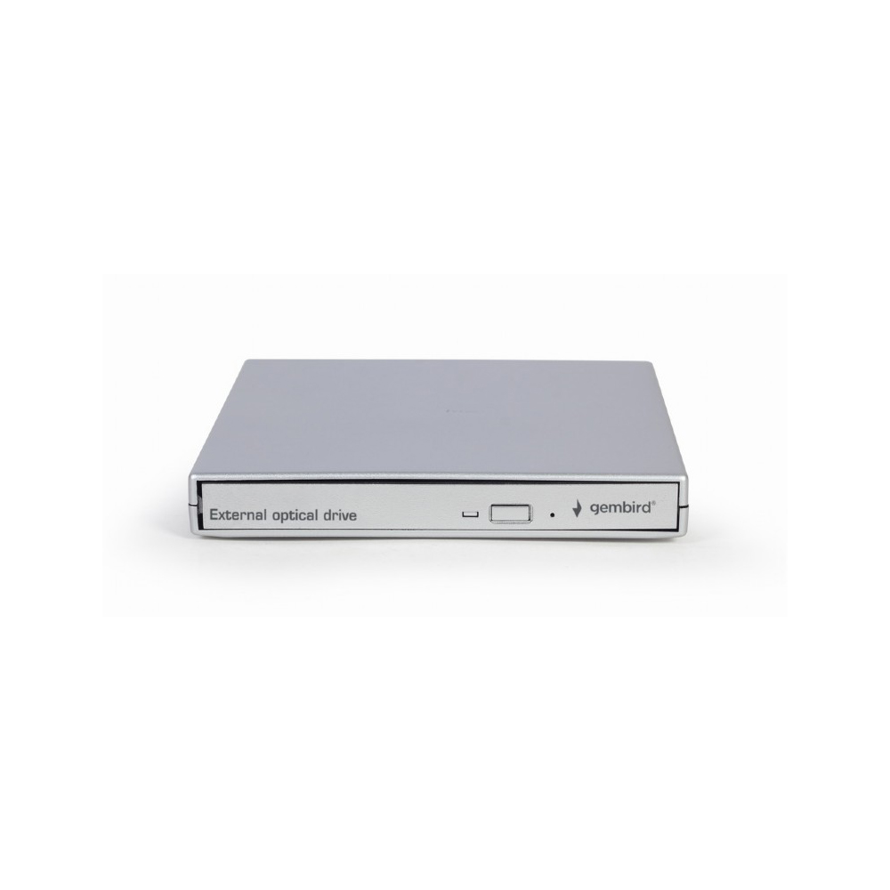 Dvdrw Gembird Externo DVD-USB-021-SV DVD±RW USB 2.0 Cinza