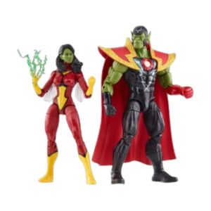 Figura Hasbro Queen & Super-Skrull - Marvel Legends