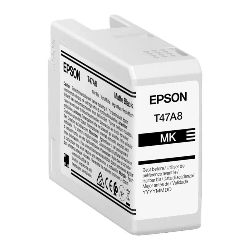 Tinteiro Original Epson T47A8 Preto Mate