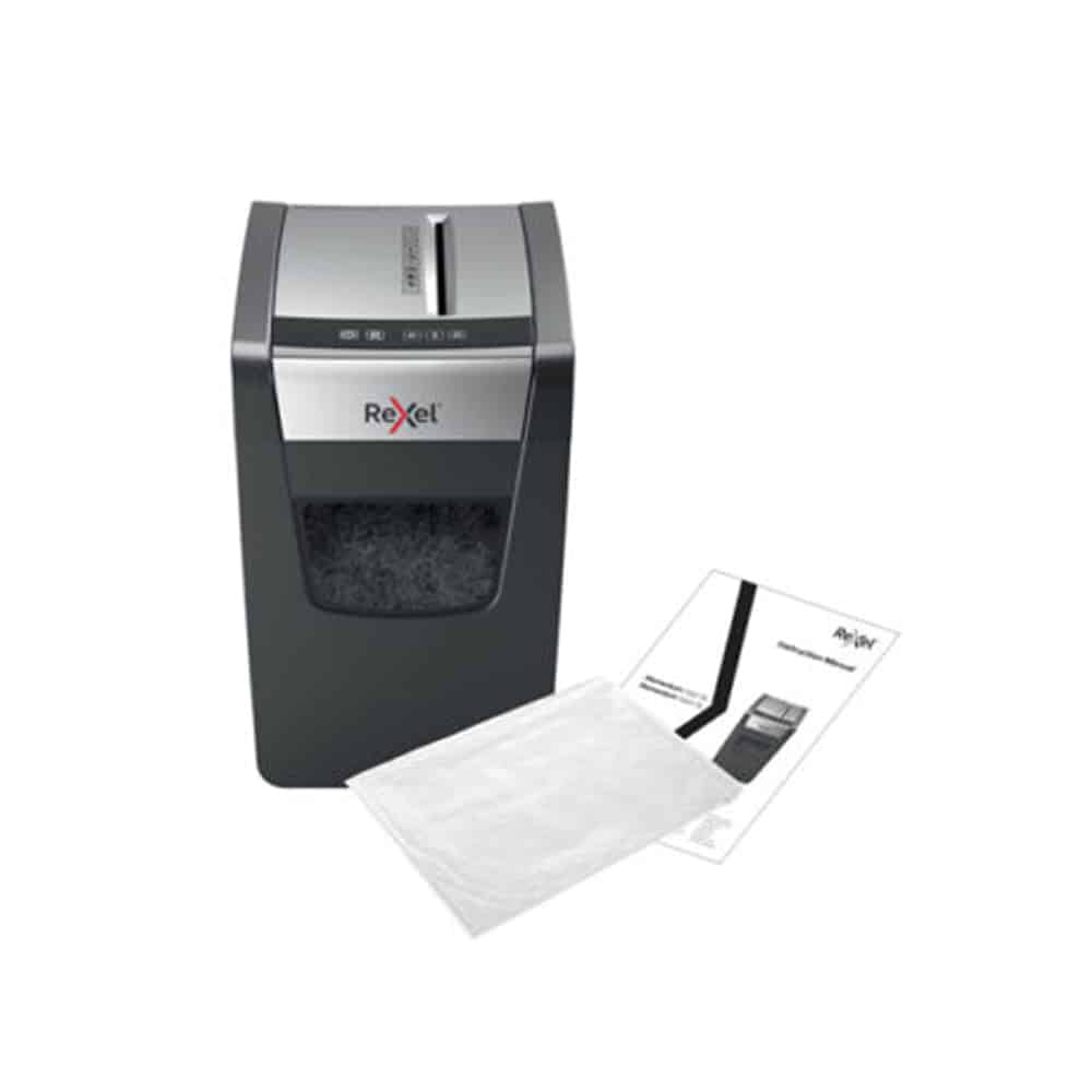 Destruidora de Papel e Documentos Rexel Momentum X410-SL Slimline - 10 folhas - 23L - Image 4